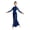 Navy Blue, variant on Kids Girls Jazz Dance Outfit Long-Sleeved Sequins Leotard Jersey with Classical Dance Pants Set Latin Tango Salsa Jazz Dresses Light Blue 6