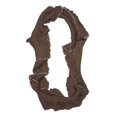 thumbnail image 2 of Womens Metalic Ruffled Trip Infinity Scarf - Dark Olive, 2 of 2