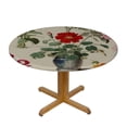 thumbnail image 3 of JEUXUS  Spring Tablecloth , Watercolor Floral Flowers Washable Table Cover for Party Picnic Dinner Decor, 3 of 7