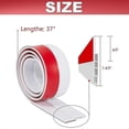 thumbnail image 4 of Door Draft Stopperdoor Sweep For Exterior & Interior Doors,door Bottom Seal Dust And Noise Insulation Weather Stripping Draft Guard Insulator, 4 of 5