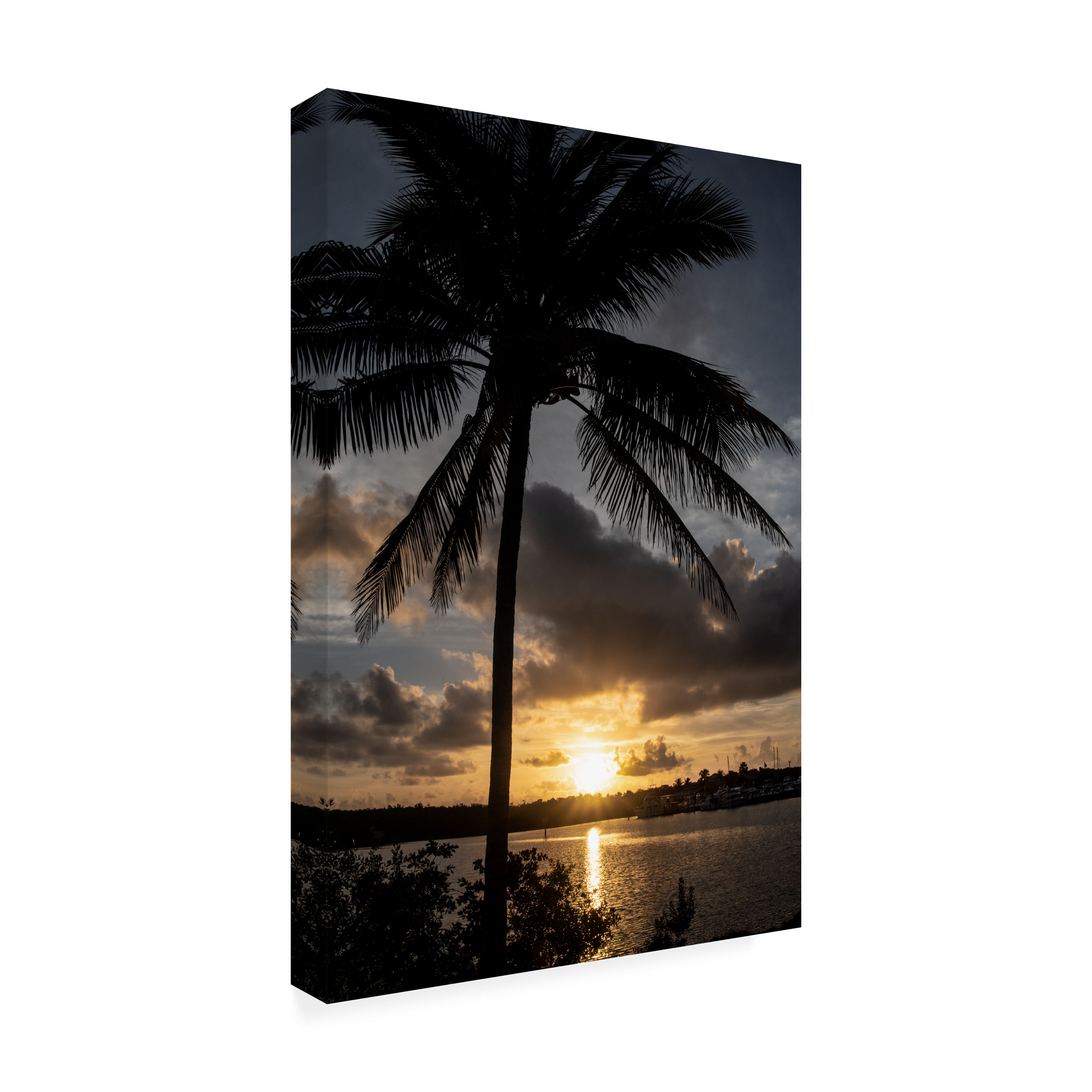 Robert Michaud 'Black Point Sunrise' Canvas Art