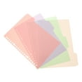 thumbnail image 1 of SHISUYAN 4pcs Pink Binder Dividers With Tabs Multi Subject Folder Poly Pocket Folders Notebook With Folder Pockets Pastel Folders With Pockets Functional Organizer For School Office, 1 of 8