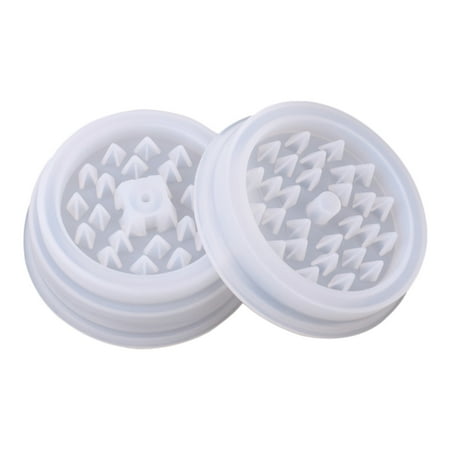 

Veki Silicone Box Diy Manual Shredder Crystal Baking Tool Epoxy Home DIY Silicone Measuring Cups for Resin 100ml