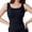 Black, variant on Women's Bras Comfort for WomenThermal Underwear Thickened Bottomed Vest With A Bra Pad Underneath The Top Blue,L