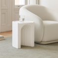thumbnail image 3 of Meridian Furniture Avenda Terrazzo Indoor/Outdoor Concrete End Table, 3 of 11