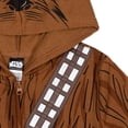 thumbnail image 4 of Star Wars Chewbacca Big Boys Zip Up Hoodie Toddler to Big Kid, 4 of 5