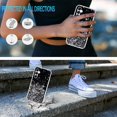 thumbnail image 7 of Compatible with Samsung Galaxy A54 Case Cute Glitter Clear Sparkly Cases Shockproof Samsung A54 Phone Case for Women Girls Silicone Slim Bling Protective Cover (Black), 7 of 7