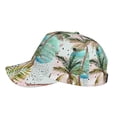 thumbnail image 5 of Balery Watercolor Palm Tree Baseball Cap For Women Men,Adjustable Size For Running Workouts And Outdoor Activities All Seasons, 5 of 9