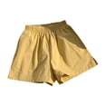 thumbnail image 5 of Toddler Boys Girls Yellow Shorts with Lightweight Running Shorts for Girls Kids Quick Dry Sports Active Short 3T, 5 of 5