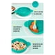 thumbnail image 4 of Plato de bebé aislado de 500 ml Plato de alimentación térmica Plato dividido con, 4 of 8