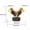 L, variant on Kiplyki Garden Hose Splitter Heavy-Duty 2 Way Solid Brass Y Female Connector