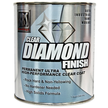 KBS Coatings 8404 DiamondFinish Clear Coat - 1 Quart