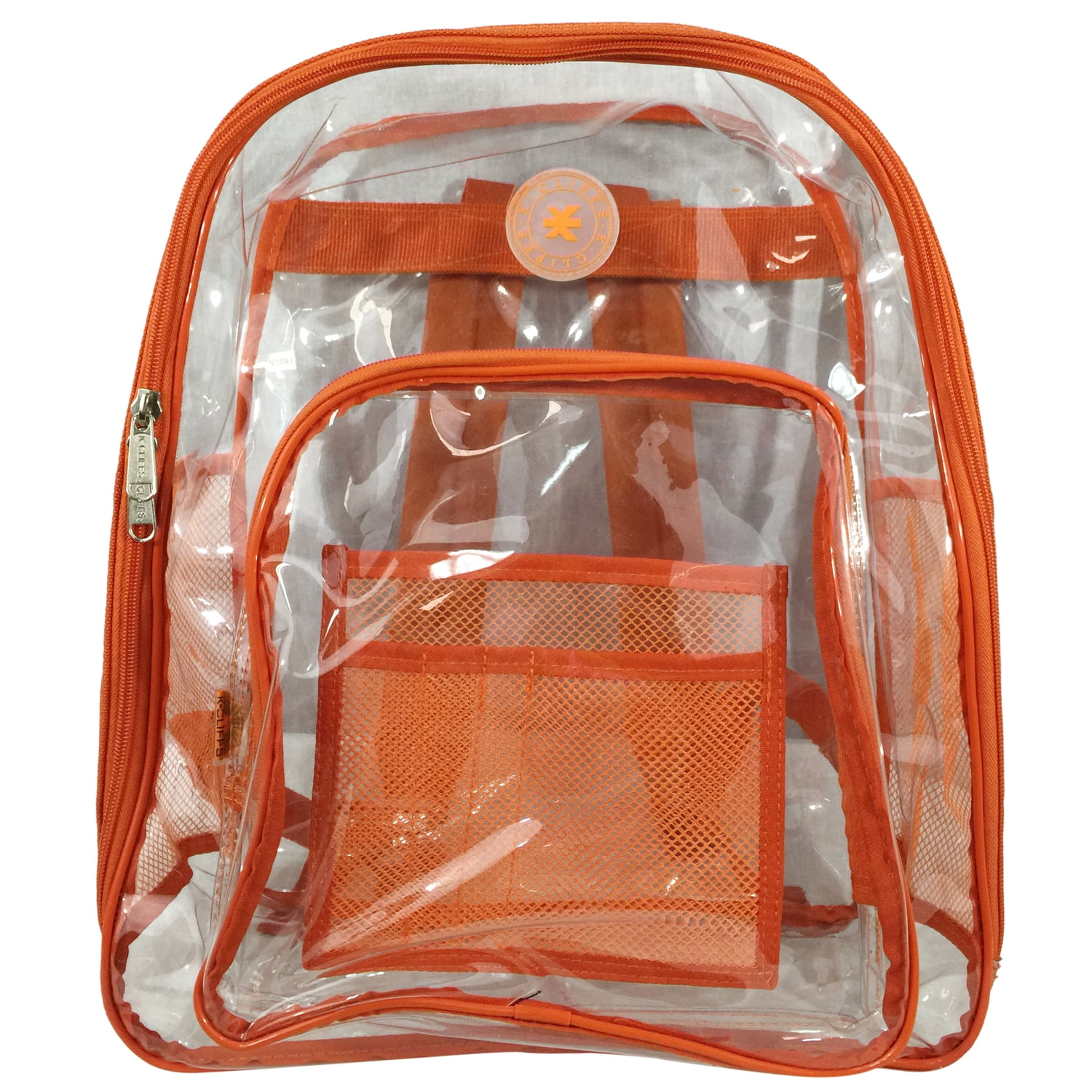 Heavy Duty Clear Backpack See Through Daypack Student Transparent