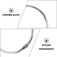 thumbnail image 2 of Howish modern rods rings Shower Curtain Hooks 12 Pcs Metal Rings for Bathroom Accessories(2.17"X2.17"X0.12"), 2 of 9