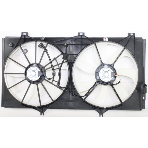 For Toyota Avalon Cooling Fan Assembly for Radiator / A/C Condenser 2005-2012 | V6 For TO3117101 | 16363-0P030