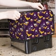 thumbnail image 6 of KLL Halloween Gnomes1 Print 2 Slice Toaster Dust Covers Kitchen Small Appliance Cover with 2 Pockets,Can hold Jam Spreader Knife & Toaster Tongs (11.4 x 7.9 x 7.5), 6 of 6