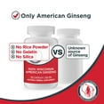 thumbnail image 4 of Dairyland American Ginseng Capsules - 75 ct, 500 mg - Wisconsin Ginseng Capsule - Authentic American Ginseng Root Extract - Ginseng Capsules for Use as a Daily Immune Support Herb Supplement, 4 of 6