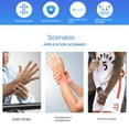 thumbnail image 5 of Sports Safety Adjustable S/M/L Grey Nude Stabilizer Straps Wrist Thumb Wrist Hand Support Wrap Protector Thumb Support Brace Wrist Hand Brace NUDE S LEFT HAND, 5 of 8