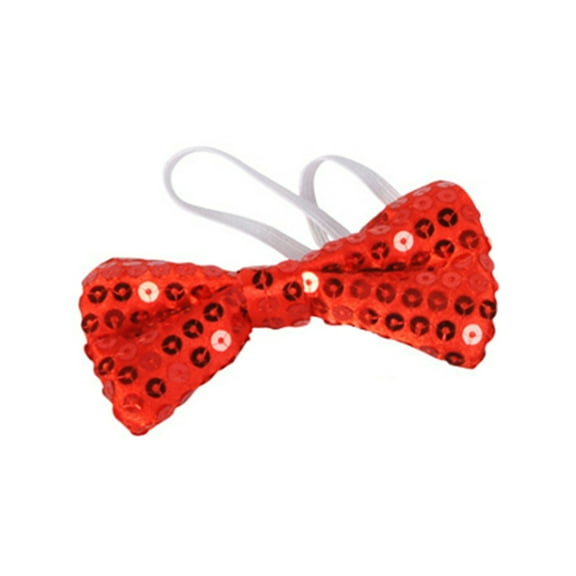 Rhode Island Novelty Red Sequin Bowtie Bow Tie for Clown or Christmas Costume