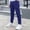 Navy, variant on Sweatpants for Boys Girls 2-15 Years High Waist Kids Sweats Trousers with Pockets Navy
