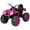 Hot Pink, variant on Best Choice Products 12V Kids Ride-On ATV Quad w/ Bluetooth, 3.7mph Max, Treaded Tires, LED Lights, Radio - Hot Pink