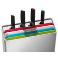 thumbnail image 2 of Joseph Joseph Folio Icon Steel 8-piece Knife & Cutting Board Set with Stainless Steel Case, 2 of 5