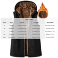 thumbnail image 4 of Stamzod Womens Vest Casual Hooded Sleeveless Fleece Lined Outerwear Vests Winter Coat with Pockets, 4 of 9