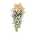 thumbnail image 4 of Decoración de botín de lágrima Decoración Decorativa de verano Flores artificiales Flores falsas Swag para la puerta Sala de estar de interior al aire, 4 of 8