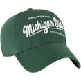 thumbnail image 2 of Women's '47 Green Michigan State Spartans Sidney Clean Up Adjustable Hat, 2 of 3