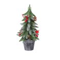 thumbnail image 1 of TIELUTT Ochine Mini Christmas Tree Christmas Decorations Neck Xmas Tree Tabletop Ornament Set with Topper Elegant Christmas Decorations Shatterproof Ornament Set Christmas Three Decorations Matrix Or, 1 of 2
