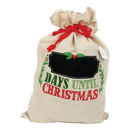 Boulder Chalk Bag - 'All I Want for Christmas' Chalkboard Gift Bag