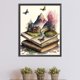 thumbnail image 3 of Pintura de diamante 5D DIY libro de taladro redondo completo kit mundial decoración del hogar 40x50cm, 3 of 9