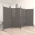 thumbnail image 1 of vidaXL 4-Panel Room Divider Anthracite 346x180 cm Fabric, 1 of 5