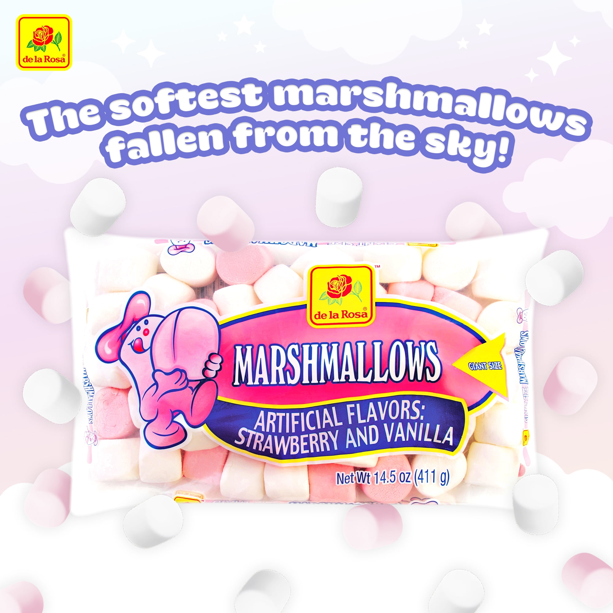 marshmallow  12480 Marshmallows White – Paskesz