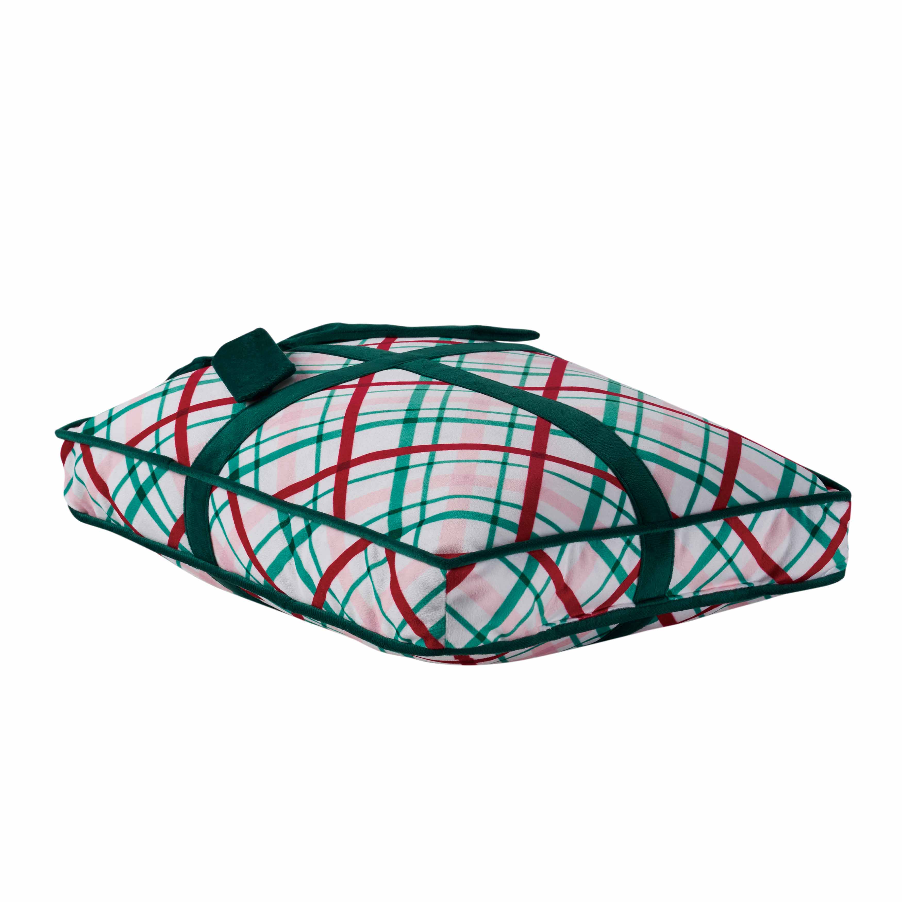 Hallmark 12.5" x 16" Multi Gift Shaped Holiday Decorative Pillow