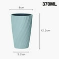 thumbnail image 2 of Vaso de enjuague bucal roscado de doble capa, 2 of 5