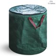 thumbnail image 1 of Gardening Bag Reusable Leaf Waste Pouch Plant Trash Garbage Container for Lawn Yard Pool with Lid, 72 Gallons, 1 of 9