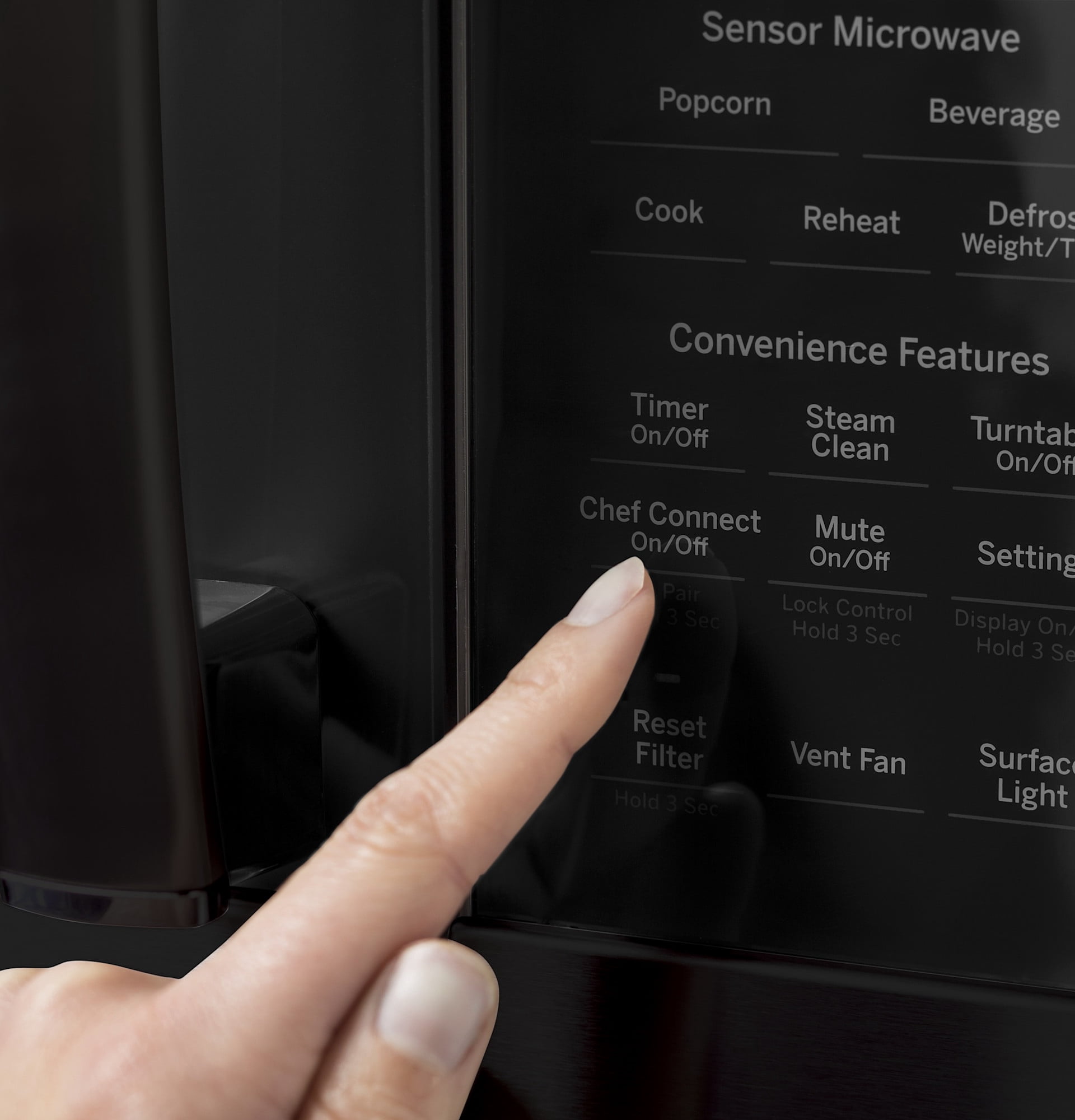 GE PVM9179DRWW 30 Inch Over-the-Range Convection Microwave Oven with Air Fry