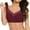 50#Wine, variant on Wireless Bras for Women - Zen Chic Seamless Padded Push Up Bra, Smoothing Back Fat Full Coverage No Underwire Comfortable Everyday Bras Beige 46