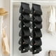 thumbnail image 4 of Organizador de Zapatos Colgante de 12 Bolsillos para Armario | Perchero Giratorio con Ganchos para Zapatos y Ropa de Hombre | Zapatero de Viaje Compacto (Negro/Gris/Beige), 4 of 7