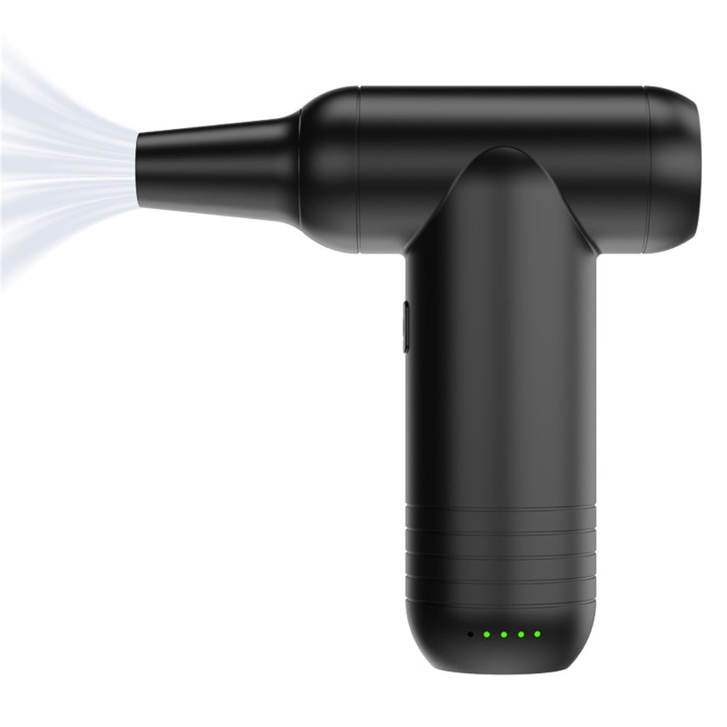 ROCKROK Compressed Air Duster 50000RPM Electric Air Duster with LED Light for Keyboard