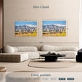thumbnail image 4 of Elephant Stock Downtown Salt Lake City Wall Art - Horizontal Canvas Wall Art - Living Room Wall Decor - Places Canvas - Blue And Orange Decor - 51" x 34", 4 of 8