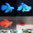 thumbnail image 1 of Volkmi Poisson Rouge simulation Lumineux Fausse Méduse Océan Décorations Écologiques Couleur silicone Poisson Diable Poisson Rouge No. 5, 1 of 9