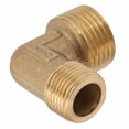 thumbnail image 1 of Elbow Check Valve, Corrosion Proof Air Compressor Elbow High Hardness with High Performance for Engineer for Industrial Application 1/2x3/8 with Chamfer,1/2x3/8 Without Chamfer, 1 of 7