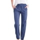 thumbnail image 2 of Ichuanyi liquidación mujer color sólido algodón y ropa de lino cintura elástica pantalones rectos largos ICHUANYI WER2023081604338, 2 of 4