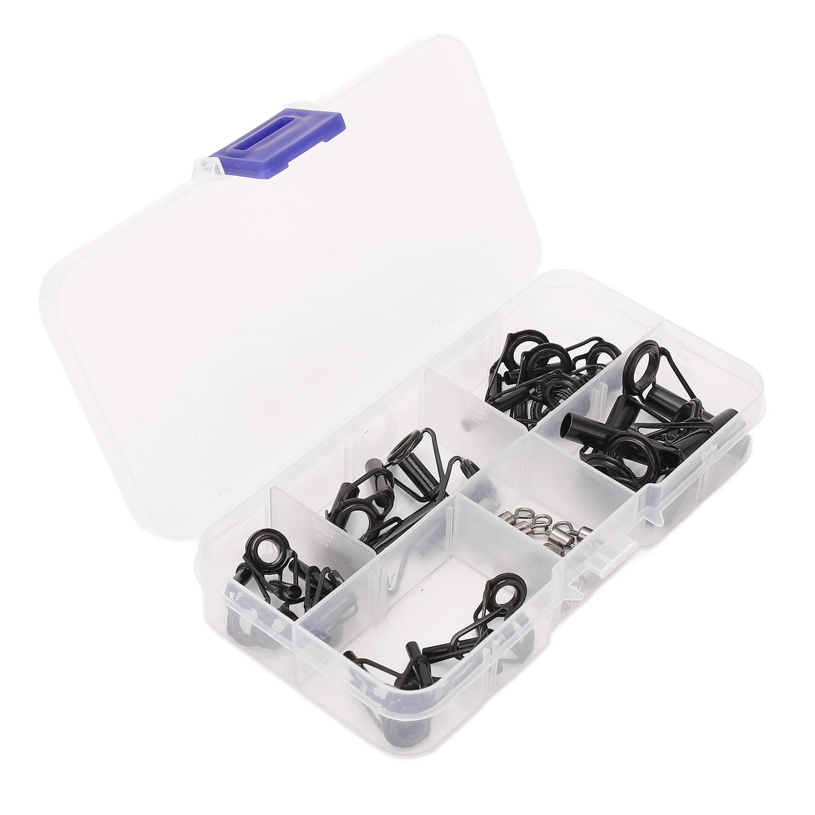 Fishing Rod Tip Repair Kit, Replacement Ceramic Guide Fishing Rod Tip With Storage Box For