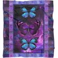 thumbnail image 5 of Butterfly Blanket for Kids Adult Soft Couch Room Kawaii Flannel Throw Blanket Decor for Couch, 5 of 5