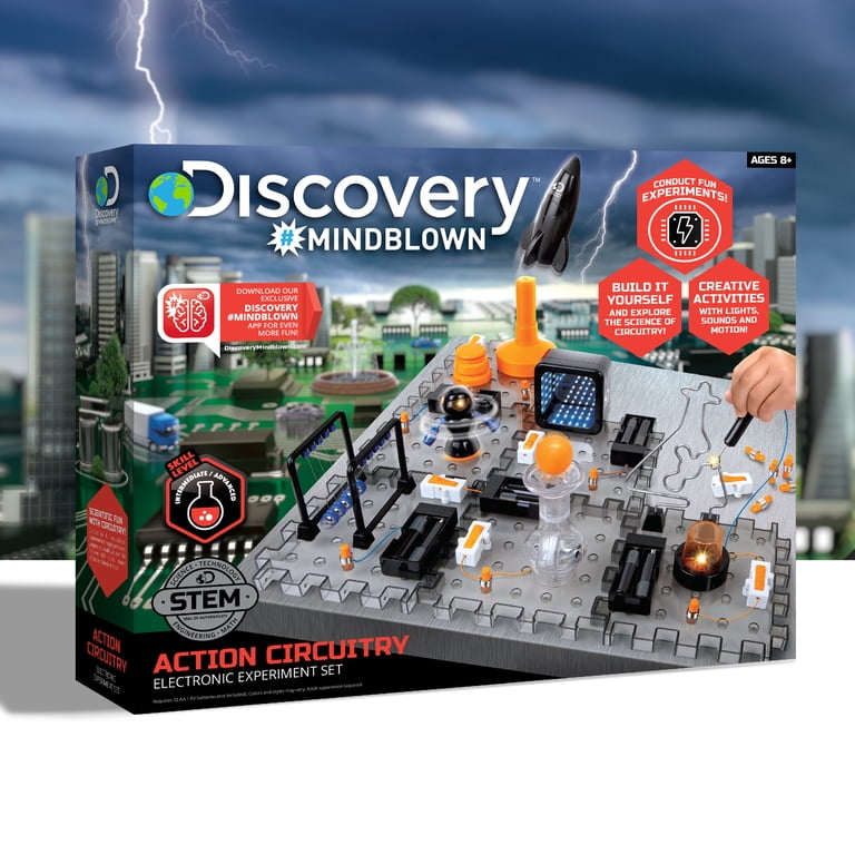 Discovery #MINDBLOWN Action Circuitry Electronic Experiment Set, 48 Pieces photo 8