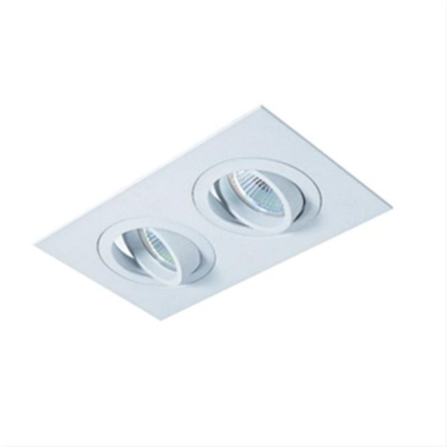 50W LED Mini Biseauté Encastré&44; Blanc