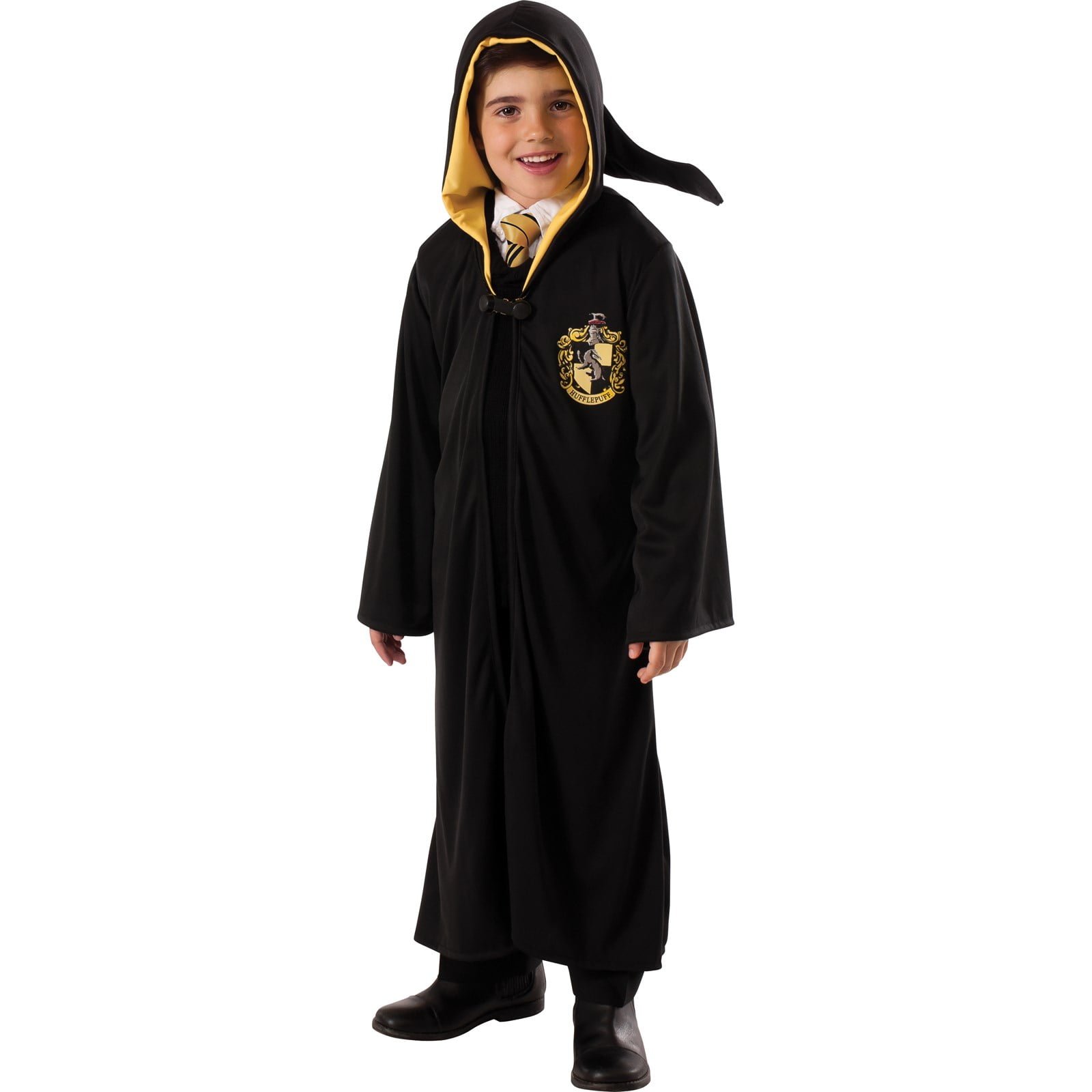 Enfants Livre scolaire semaine Harry Potter Hufflepuff robe Fancy Dress Outfit 